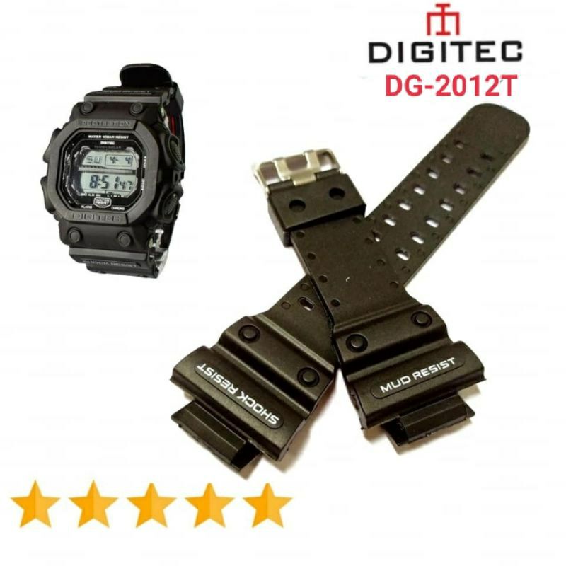 Strap tali jam tangan DIGITEC 2012 DG-2012T Tali jam DIGITEC DG2012T 2012T
