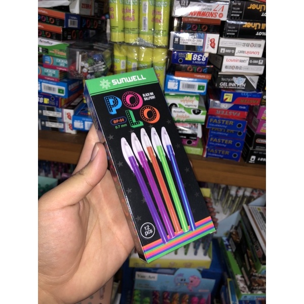 

PULPEN POLO 0.7MM WARNA TINTA HITAM