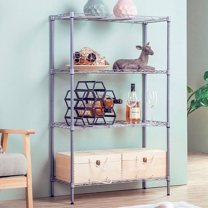 Krisbow Rak Besi Serbaguna 4 Tingkat