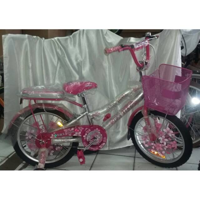 Sepeda Anak Mini Family Girl Power 18inch