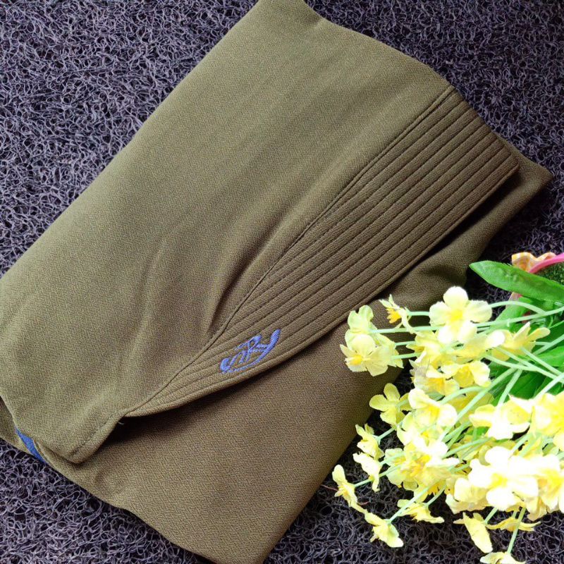 061 ZAYYANA ORI AREY HIJAB || JILBAB INSTAN KERUDUNG-Army