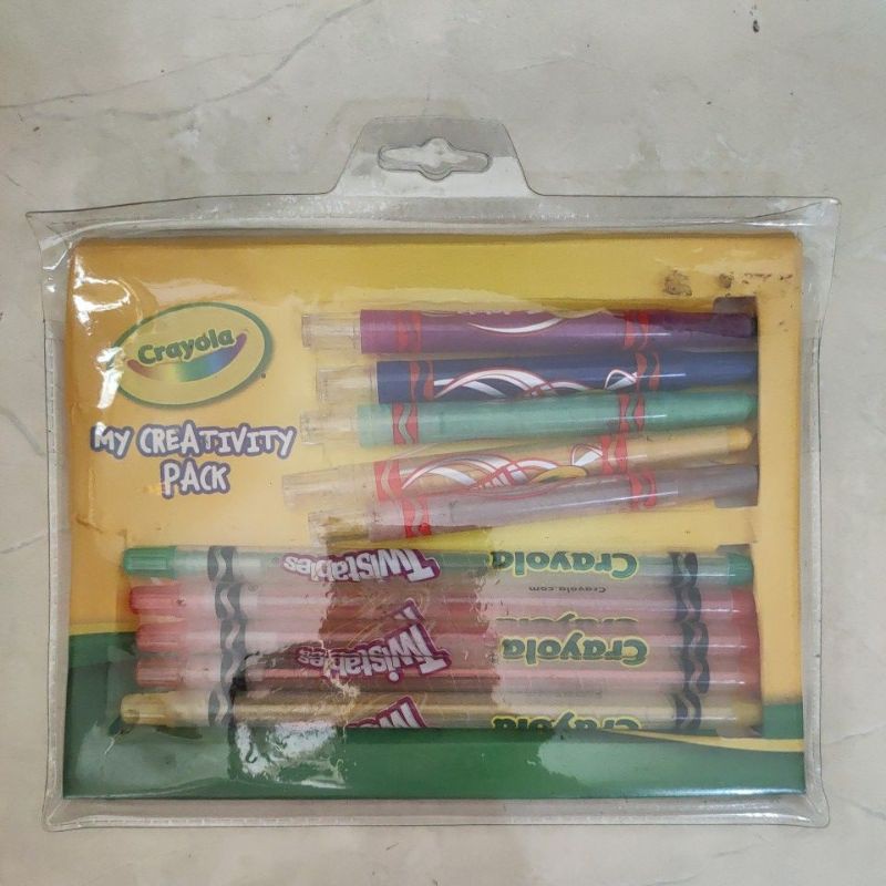 

crayola my creativity pack 10 twistables crayon color pencil