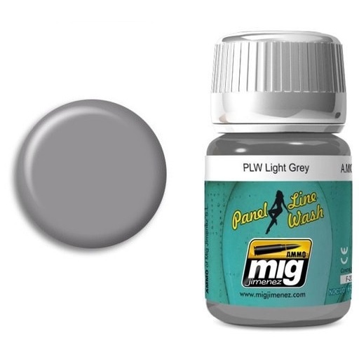 

AMIG1600 : LIGHT GREY - Panel Line Wash AMMO MIG