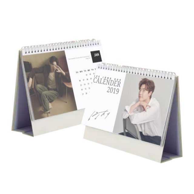 

LEE JONG SUK KALENDER 2019 BY WITHJSINDONESIA + Bubble Wrap