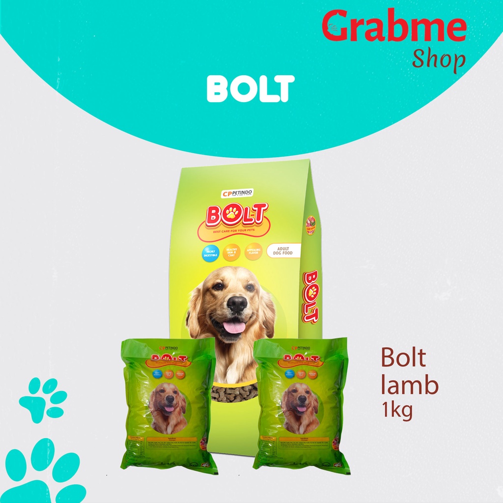 Makanan Anjing kering Bolt DOG All Variant 1 kg