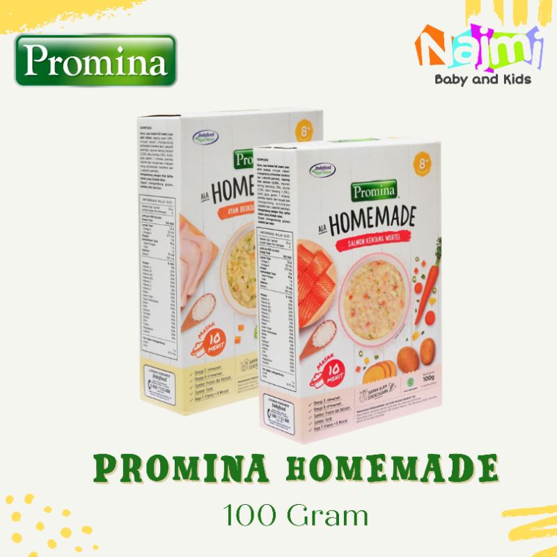 Promina Bubur MPASI Bayi Homemade 100gr