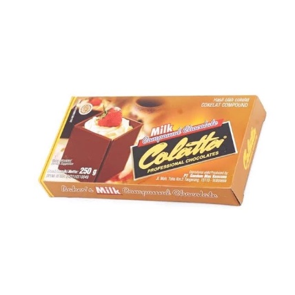 

COLATTA DARK/ WHITE/ MILK/ STRAWBERRY COMPOUND 250 GRAM