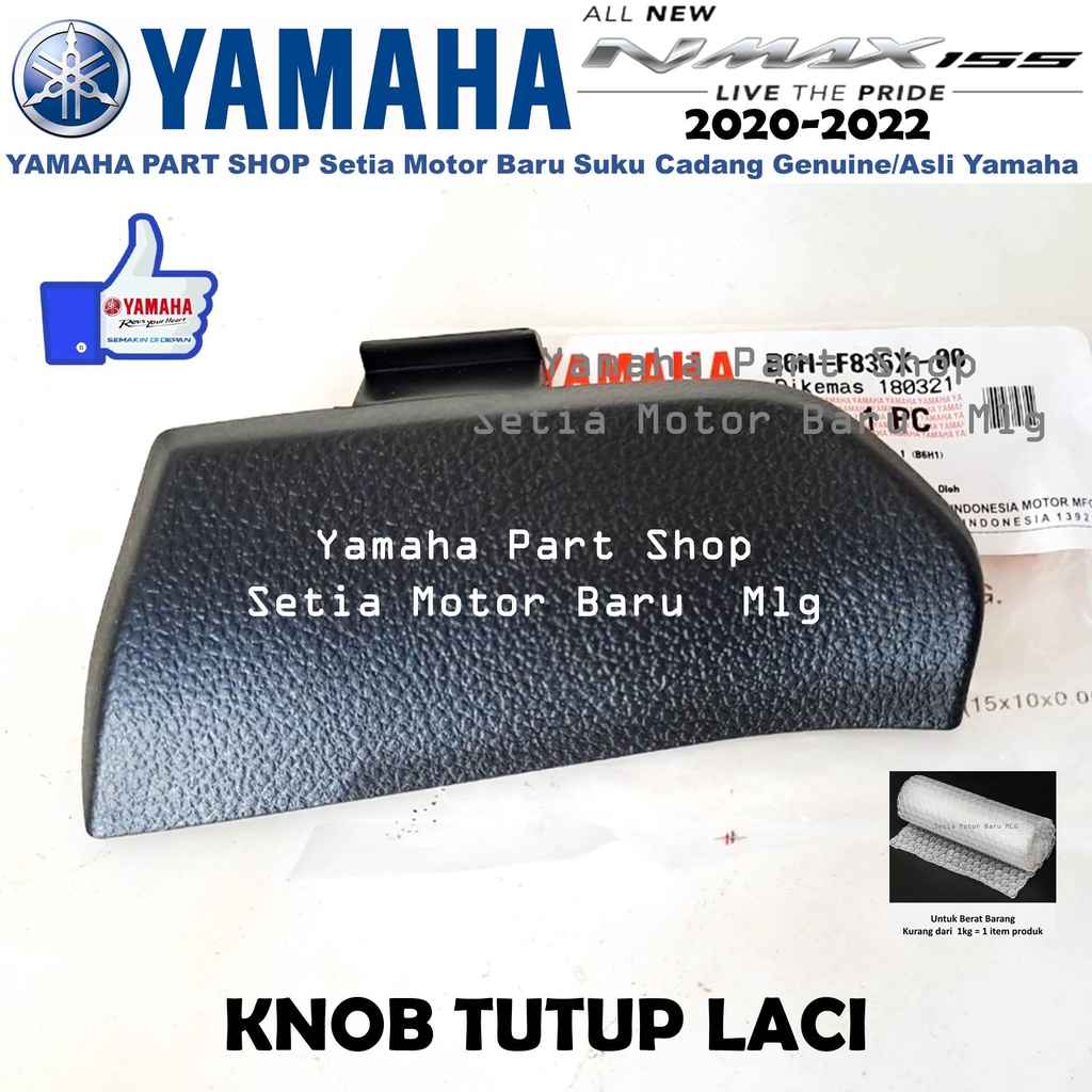 Knob Tutup Laci All New Nmax N Max 2020-2022 Asli Yamaha Setia Motor Baru