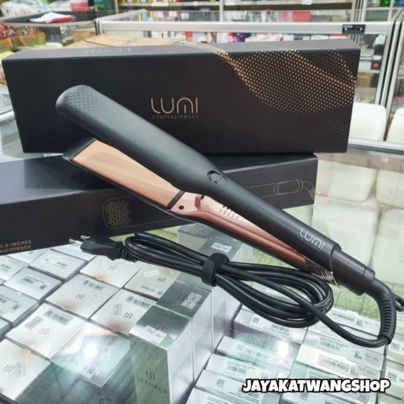 READY STOCK Catok LUMI 1.5&quot; Straightening Iron Copper Line Pelurus Rambut