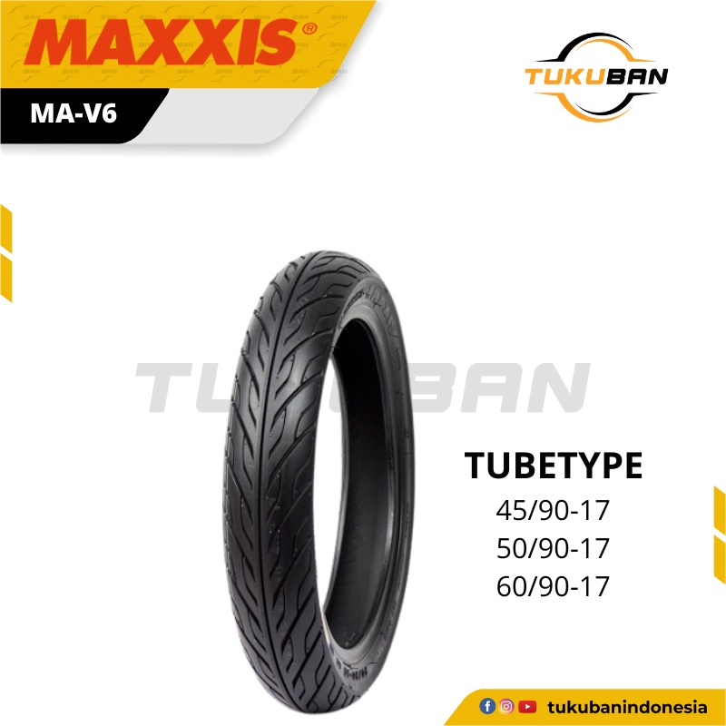 Ban Luar Motor Maxxis MA-V6 Ring 17 Tubetype