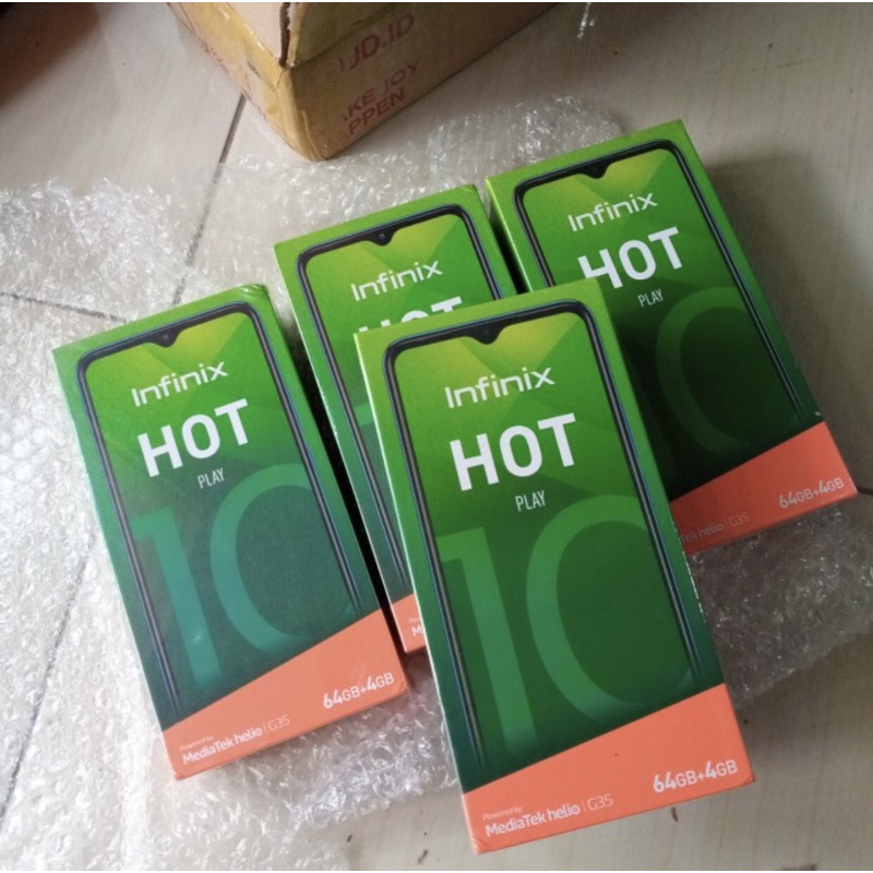 Infinix Hot 10 Play 4/64 GB Garansi Resmi