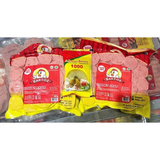 

Kornet Ayam Koin Bartoz 450gram