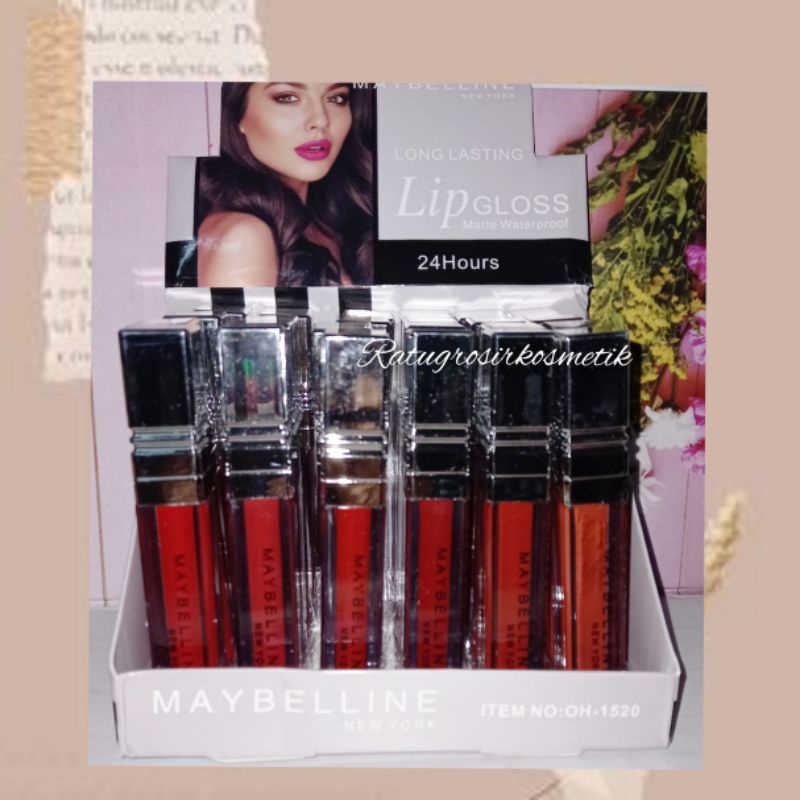 PER 12 PCS!!!LIP GLOSS MATTE MAYBELLINE OH-1530