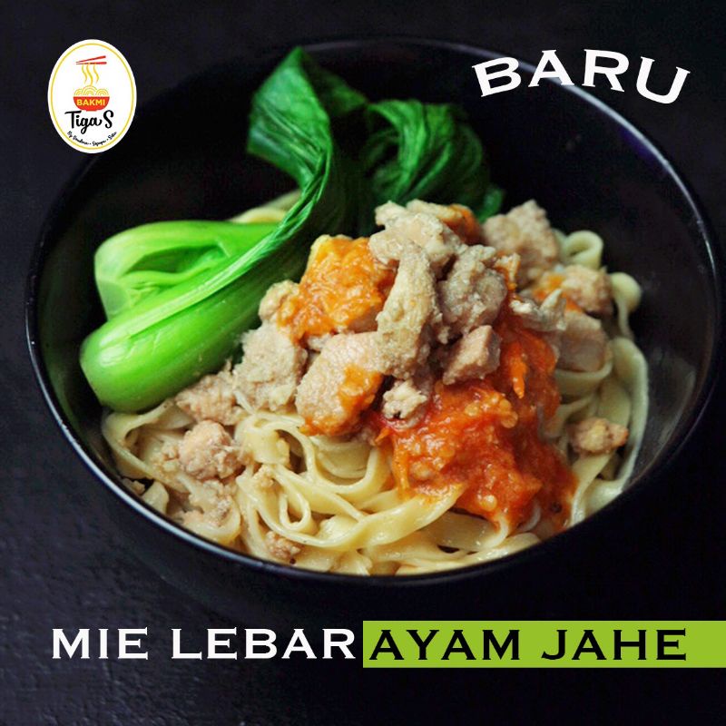 

Bakmi 3s Mie Lebar Ayam Jahe