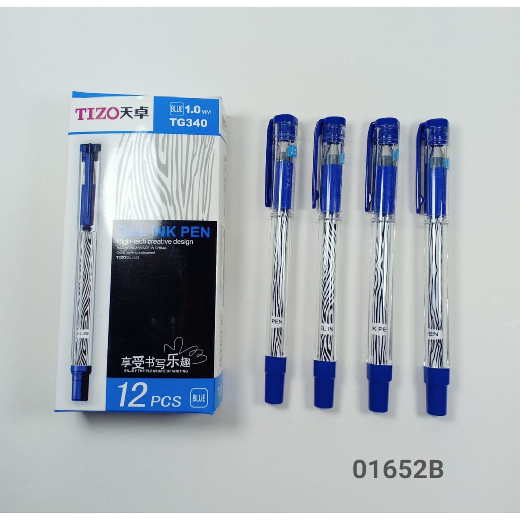 

Pulpen Gel Tizo 340 1,0mm - 01652B