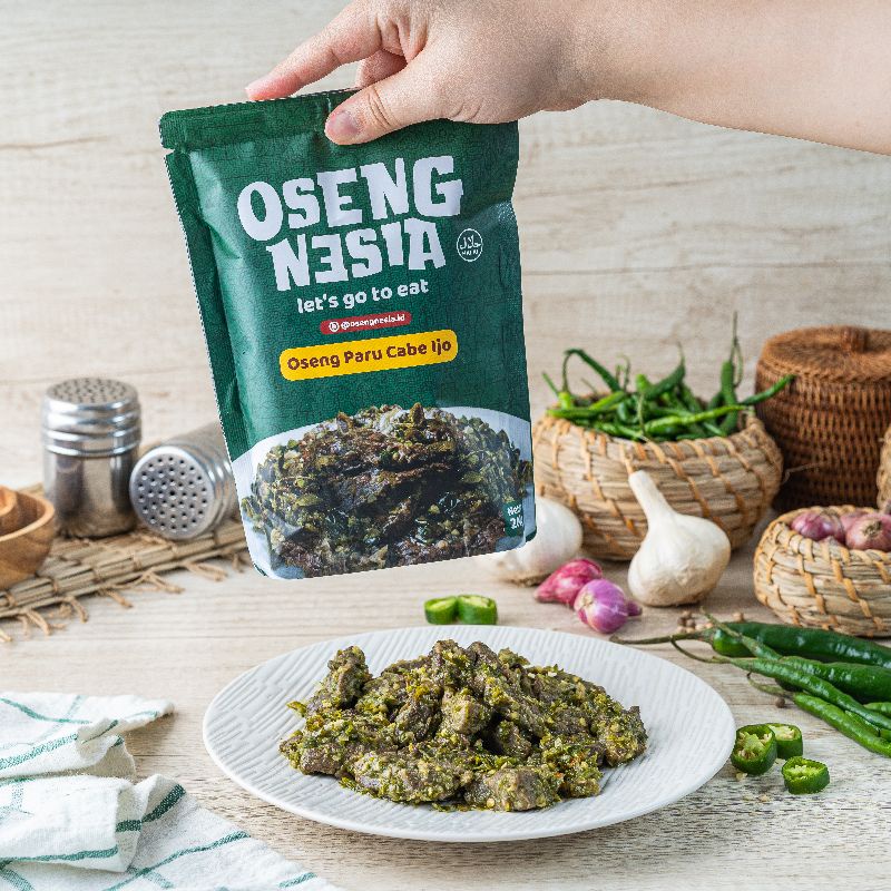 

Lauk Personal - Oseng Paru Cabe ijo 100gr
