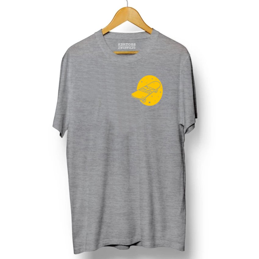 Kaos Distro Skate Time Yellow - Abu Misty  Premium