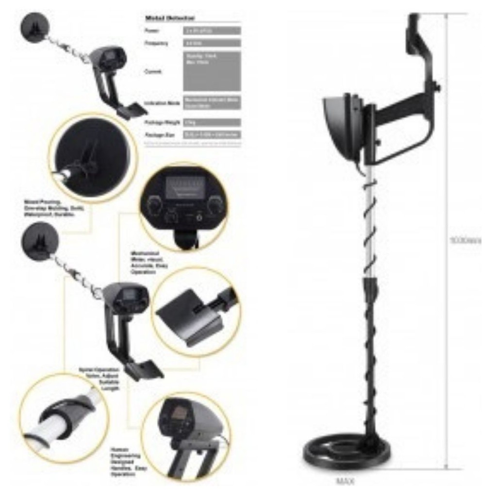 Mesin Alat Pencari Emas Logam Underground Gold Metal Detector 111147