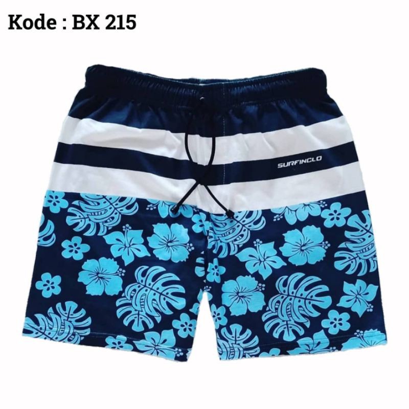 BOXER SURFING PRIA &amp; WANITA MOTIF PANTAI RADER 211W AUTHENTIC+ | BOXER BY ELBEE CLOTH