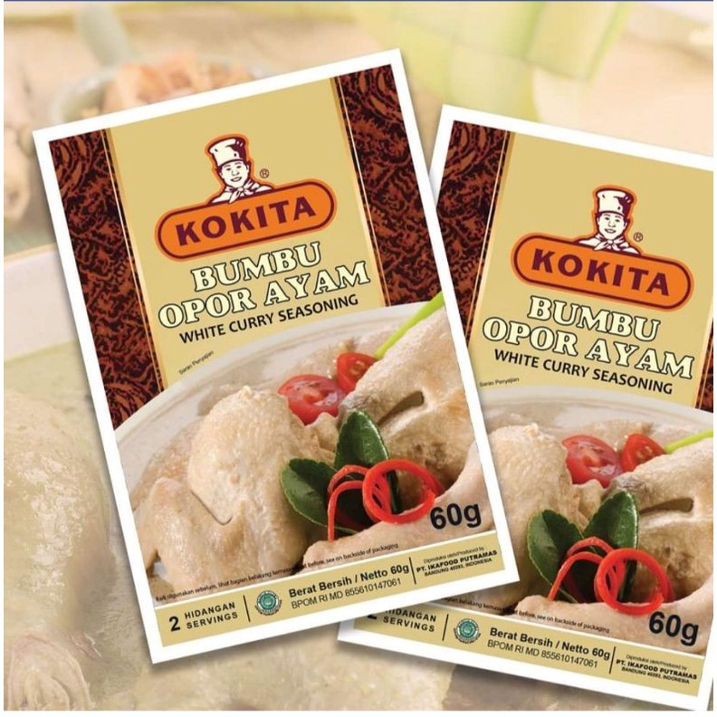 kokita bumbu ayam goreng /opor /SOP buntut all varian 60 gram