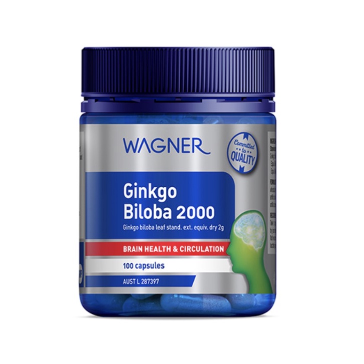 ORIGINAL Wagner Ginkgo Biloba 2000 100 capsules