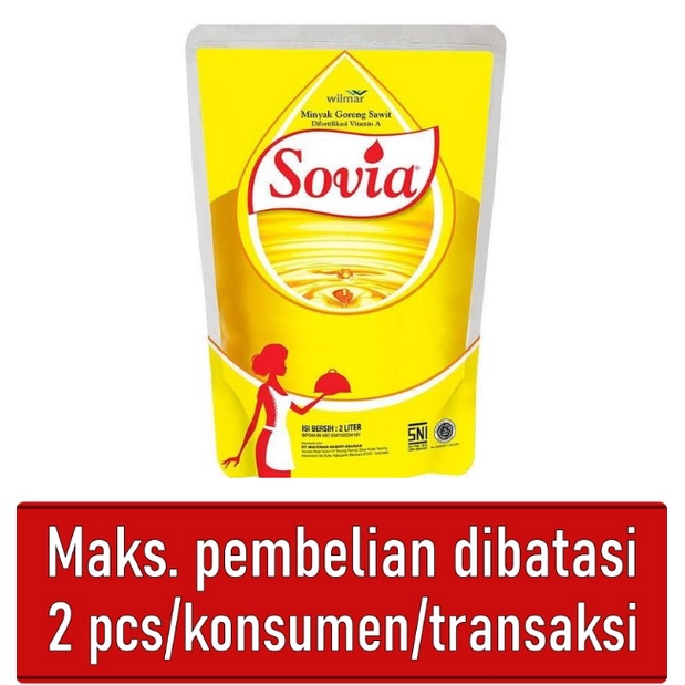 

SOVIA MINYAK GORENG REFILL 2 LITER