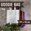 Goodie bag Tali 38 x 45 cm / tas spundbond Handle / tas kanvas kain ramah lingkungan