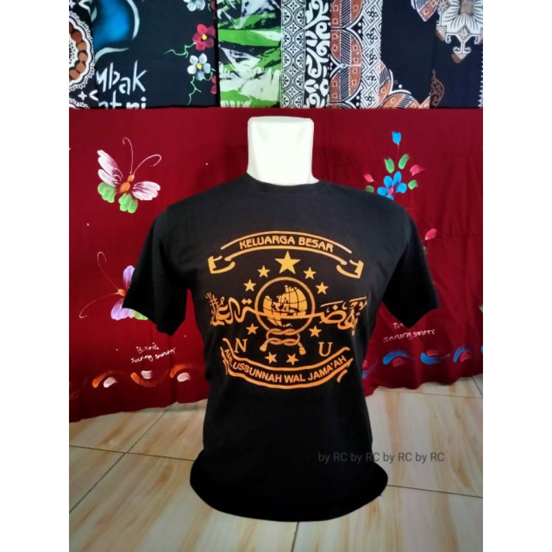 (PROMOSI) KAOS SANTRI AZAHIR,NU,NGOPI NGAJI- BAHAN KATUN-  SETARA DISTRO