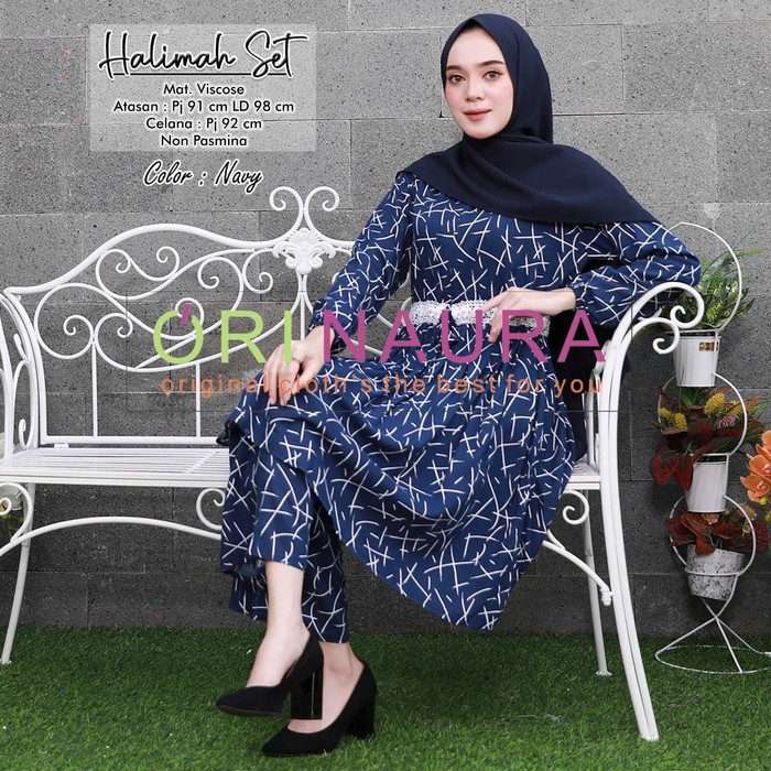  Baju  Setelan  Model  Baju  Terbaru  2022 Wanita  Berhijab 