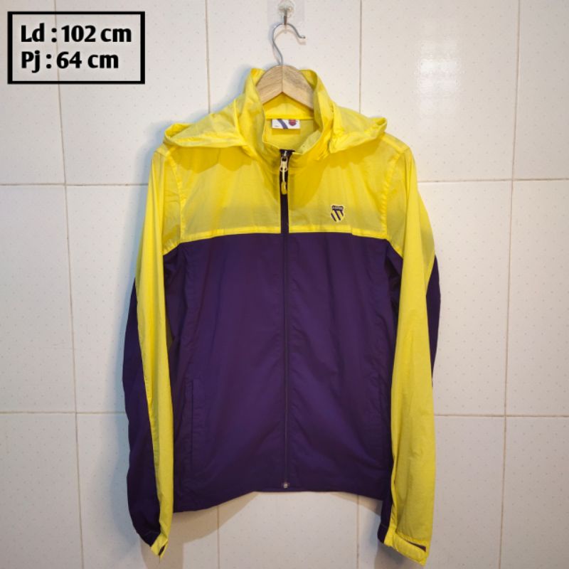 K SWISS preloved jaket branded outdoor gunung pria wanita cewek cowok thrift pl bekas second jacket 