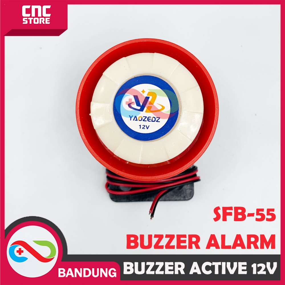 BUZZER SPEAKER ACTIVE ALARM 12V HIGH DECIBEL SIRINE ALARM