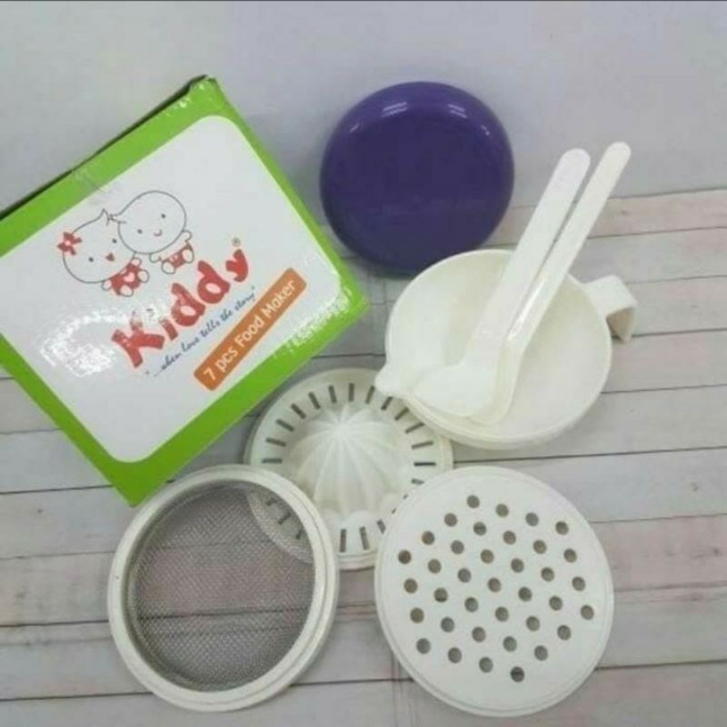 Food Maker KIDDY Multifungsi 12in1 | 11in1 | 7in1 BPA Free | Alat Penghalus Makanan Bayi | Alat MPASI Bayi