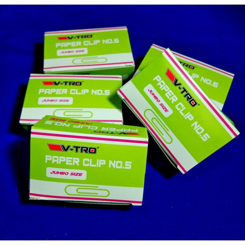 V-TRO Paper Clip No. 5 (Jumbo) - ( 1 Box Kecil )