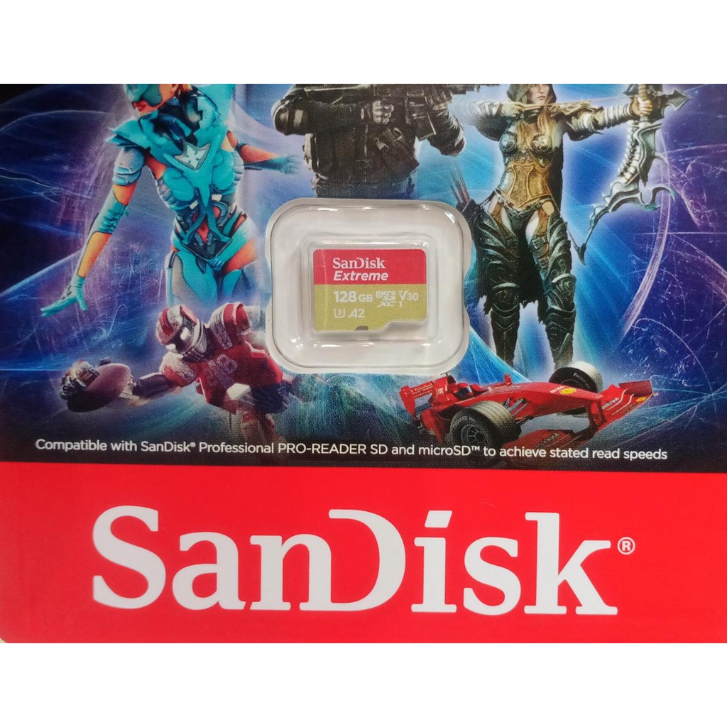 SanDisk Extreme 128GB A2 160MB/s MicroSD Card