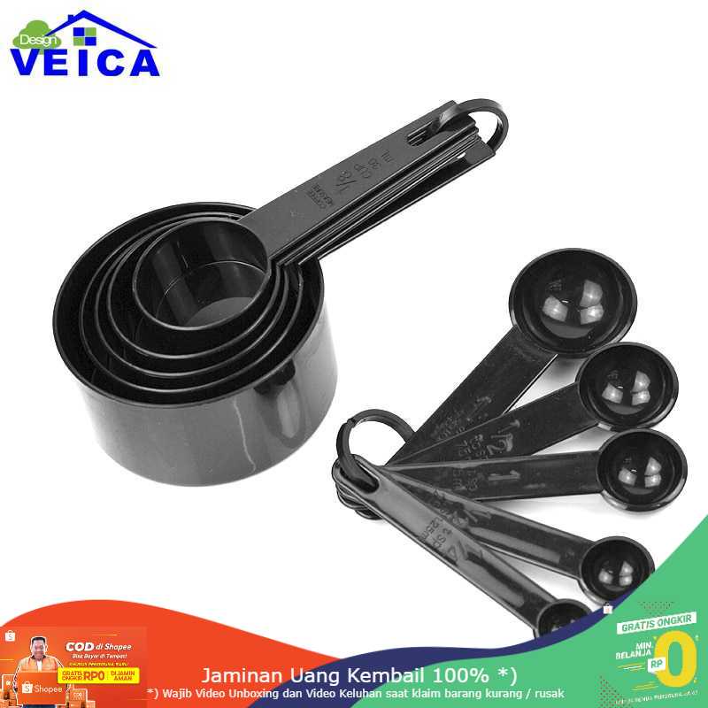 (BISA COD) RVOSTR VEICA Sendok Takar Ukur Cup Measuring Spoon 10 PCS - 16799