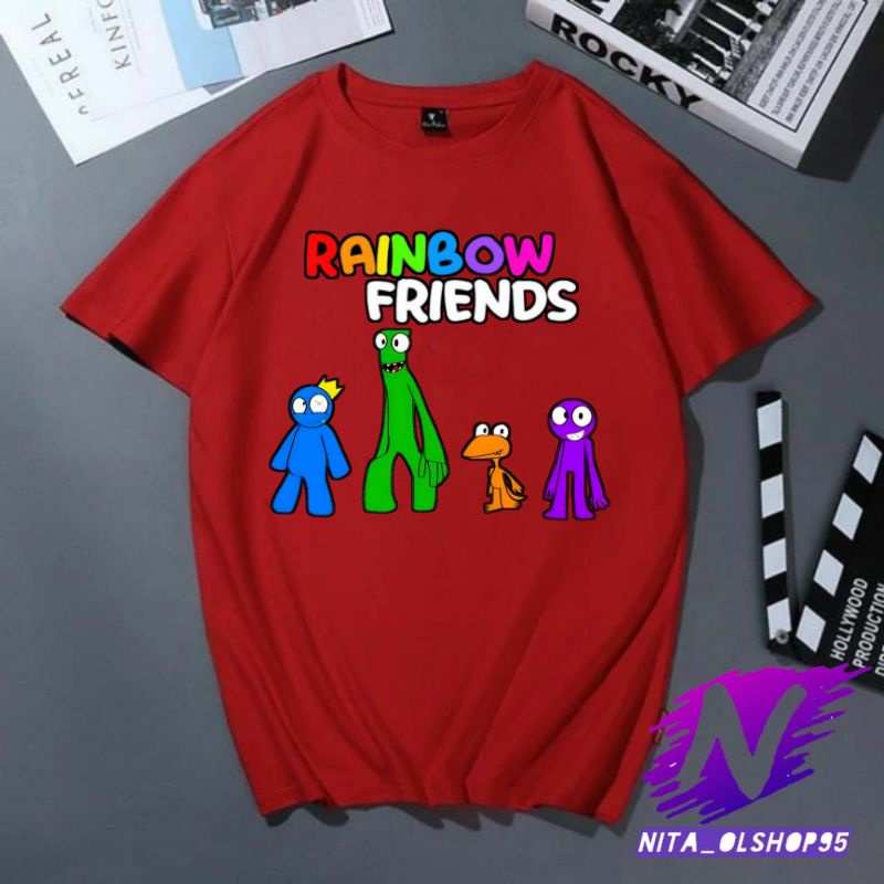 rainbow friends game kaos anak baju anak rainbow friends roblox