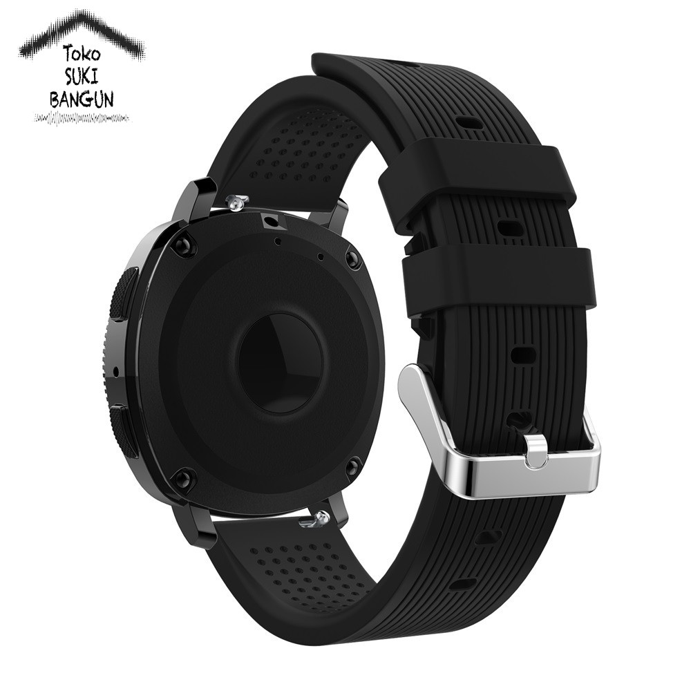 TALI JAM 20mm QUICK RELEASE Rubber STRIP LINE Hole Watch Band Strap