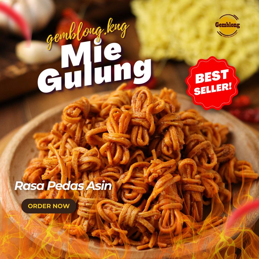 

MIE GULUNG PEDAS RENYAH (BISA COD)