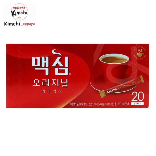 

Maxim Original Coffee mix KOREA Isi 20 Sachet Kopi korea rasa enak -Diskon Besar