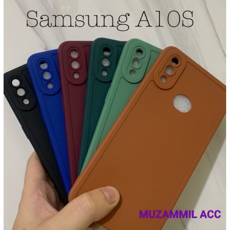 SAMSUNG A10S CASING SILICON MACARON PRO CAMERA SOFTCASE MACARON PRO CAMERA SAMSUNG A10S