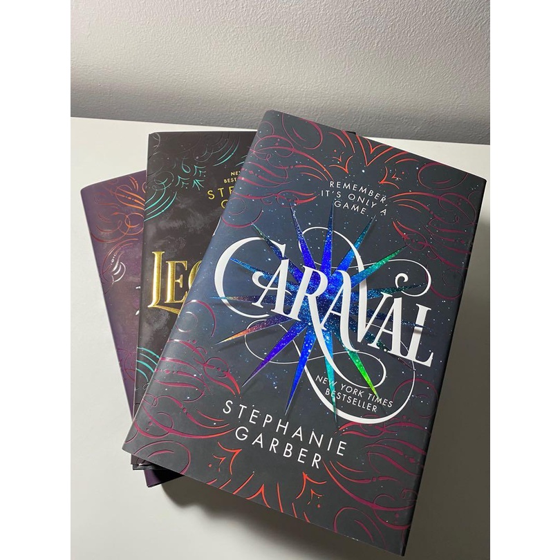 [INDONESIA] BUKU NOVEL SERI TRILOGY - CARAVAL - LEGENDARY - FINALE - STEPHANIE GARBER [ORIGINAL]