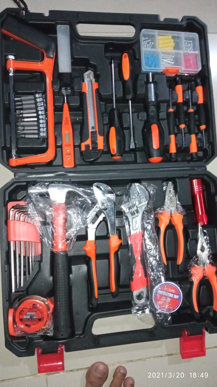 Mailtank Sh159 Toolbox Toolset 102 Pcs Toolkit Tool Box Tool Set