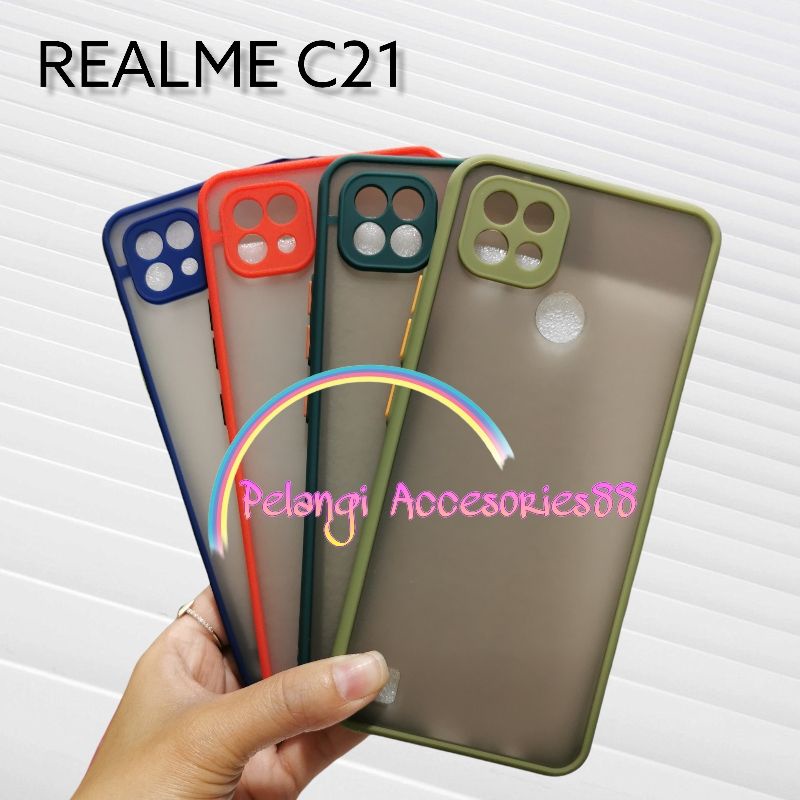 CASE REALME C21 SOFTCASE CASE DOVE CASE FULL COLOUR