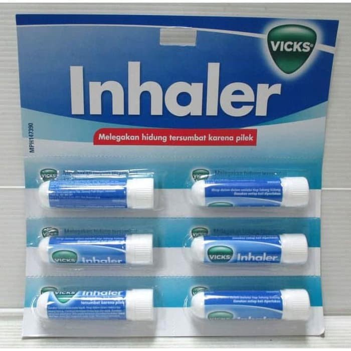 Vicks Inhaler Untuk Pilek Hidung Tersumbat Mampet-1