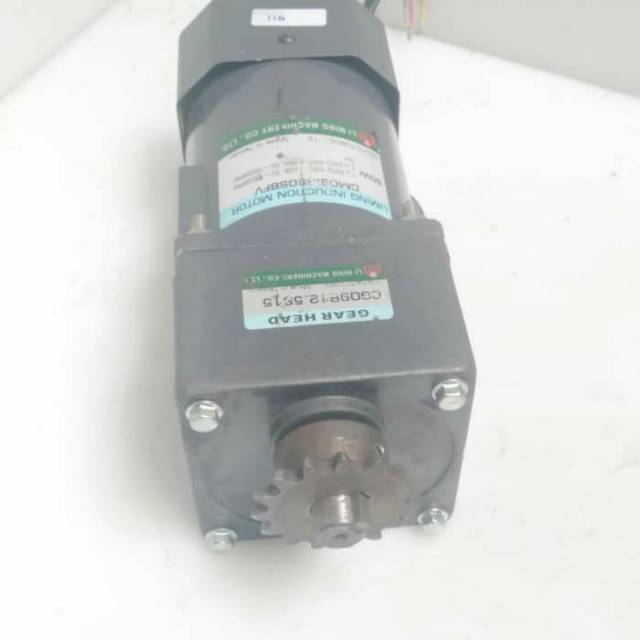 Liming induction motor gearbox 220v ac 116rpm