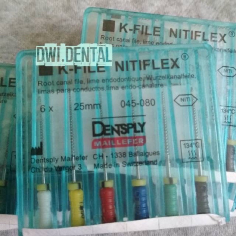 Kfile dentsply k file / kfiles niti nickle