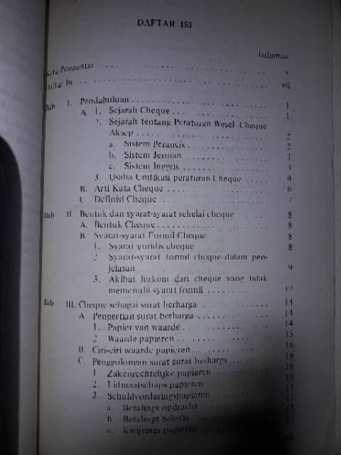 Surat Berharga Cek Wesel Dan Giro Bilyet