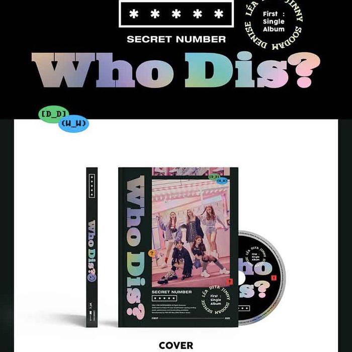 ( Buku Import ) SECRET NUMBER - Single Album Vol.1 [Who Dis?]