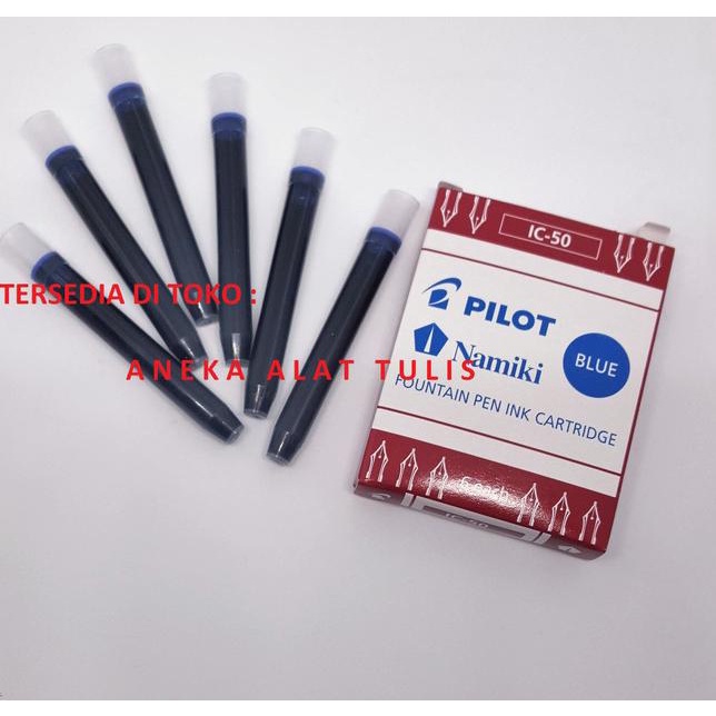 

♖ PILOT INK CARTRIDGE / TINTA IC-50 - Hitam ✼
