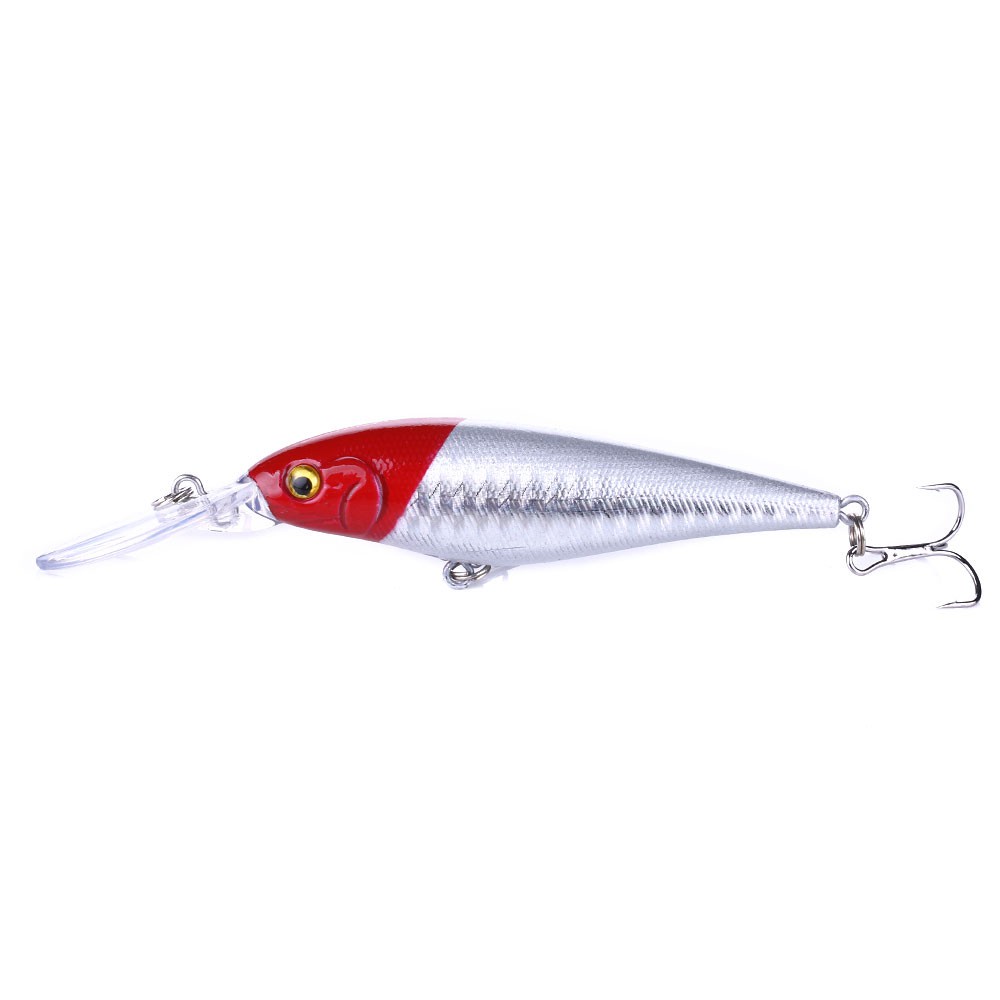 HENGJIA 20PCS Umpan Fishing Lure 11cm/10g Hard Bait Minnow Crankbait Wobbers Swimbait Fishing Tackle